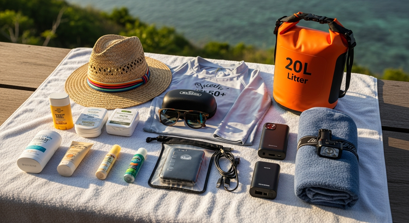 Sumbawa Packing List 2027: Reef-Safe Products, Sun Wear, and Dry Bag Essentials